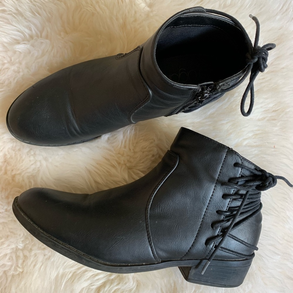 Black booties